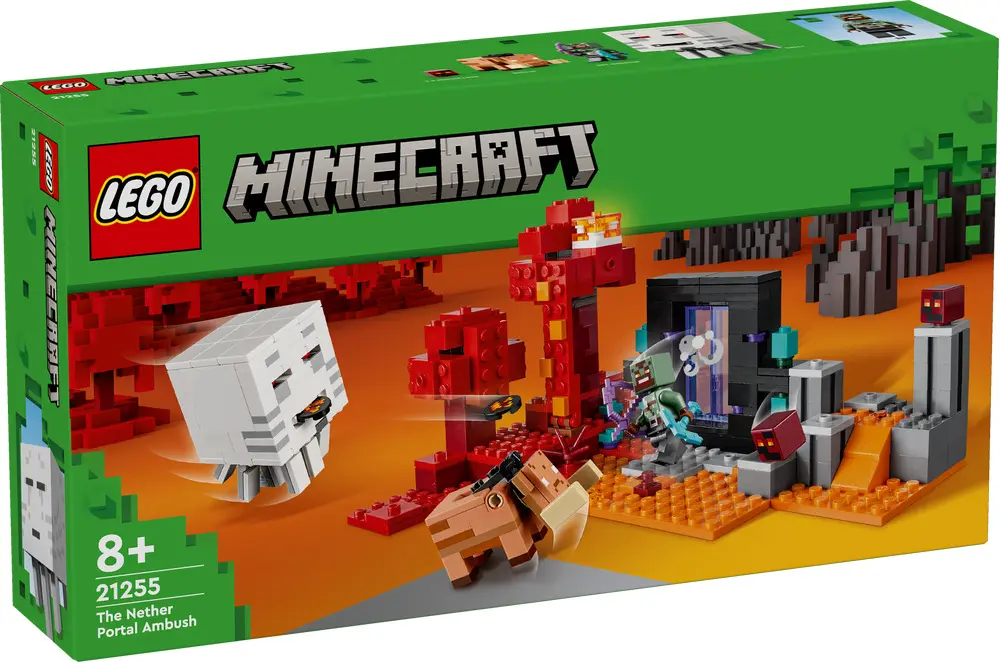 LEGO Minecraft Ambuscada in portalul Nether 21255