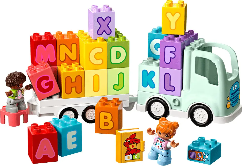 LEGO DUPLO Orasul meu Camion cu alfabet 10421