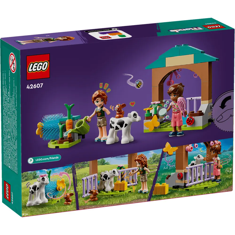 LEGO Friends Staul pentru vitelul lui Autumn 42607