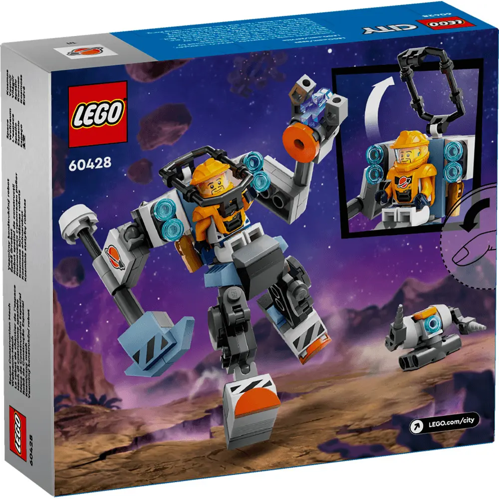 LEGO City Robot spatial de constructii 60428