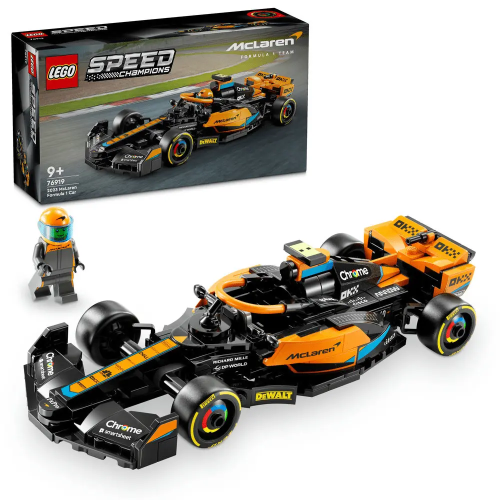 LEGO Speed Champions Masina de curse McLaren de Formula 1 2023 76919