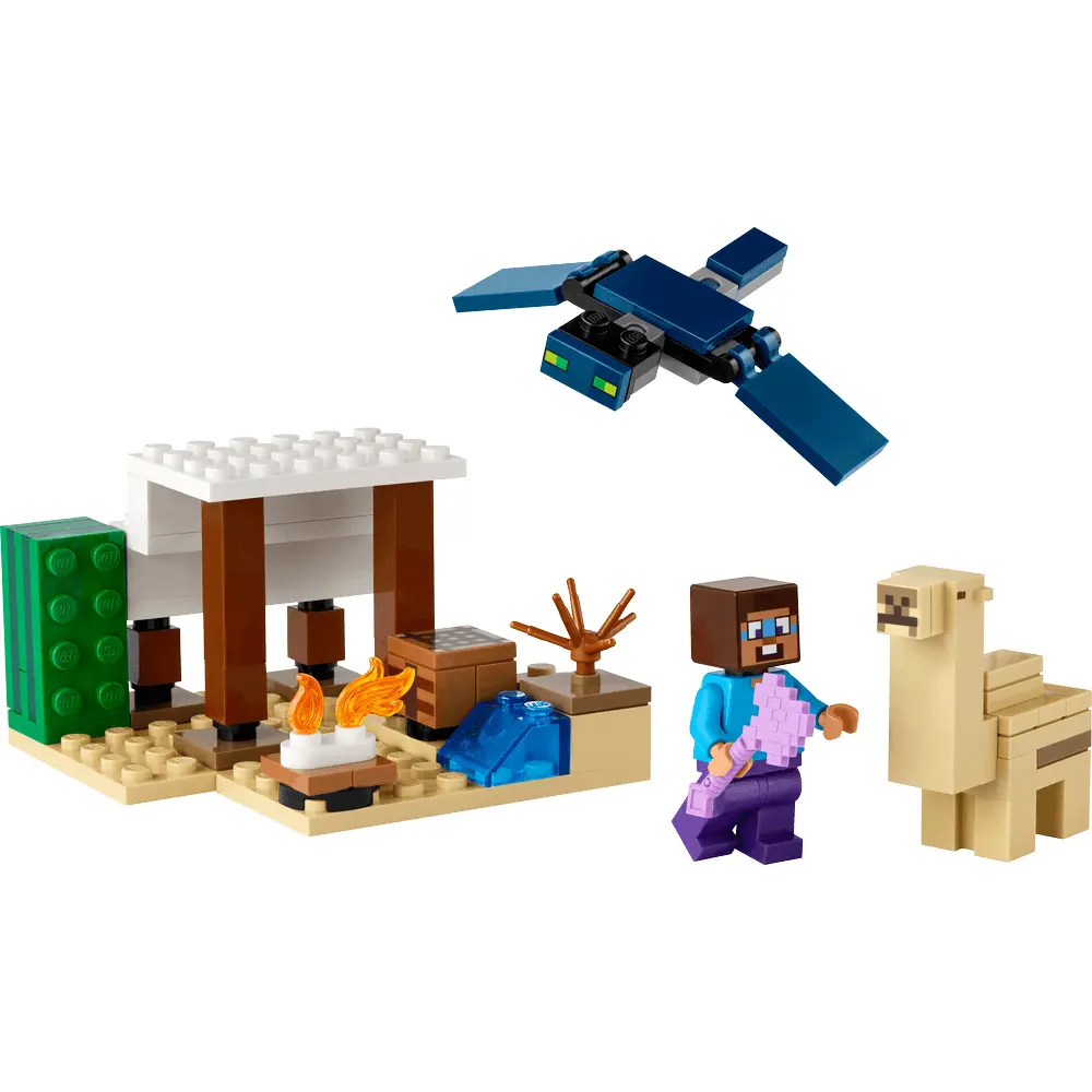 LEGO Minecraft Expeditia in desert a lui Steve 21251