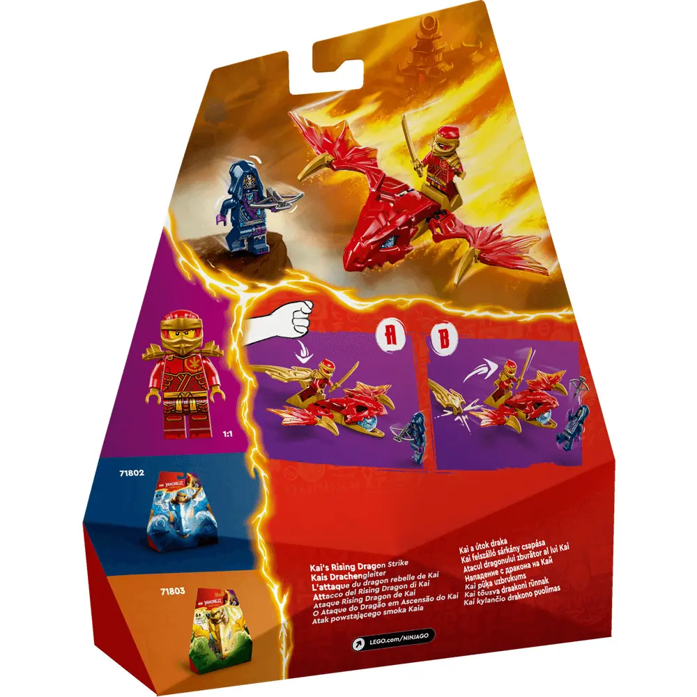 LEGO NINJAGO Atacul dragonului zburator al lui Kai 71801