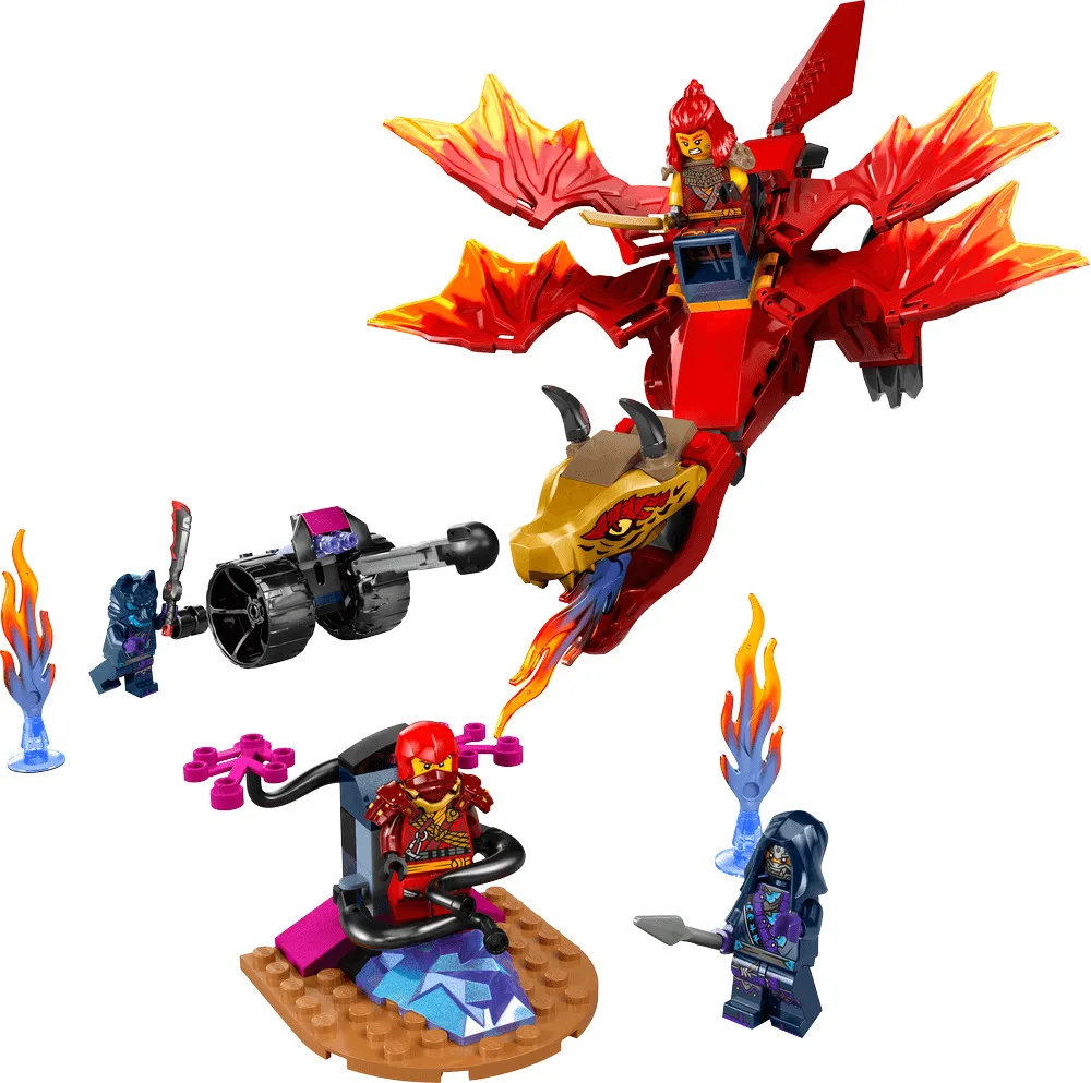 LEGO NINJAGO Batalia Dragonului-sursa al lui Kai 71815