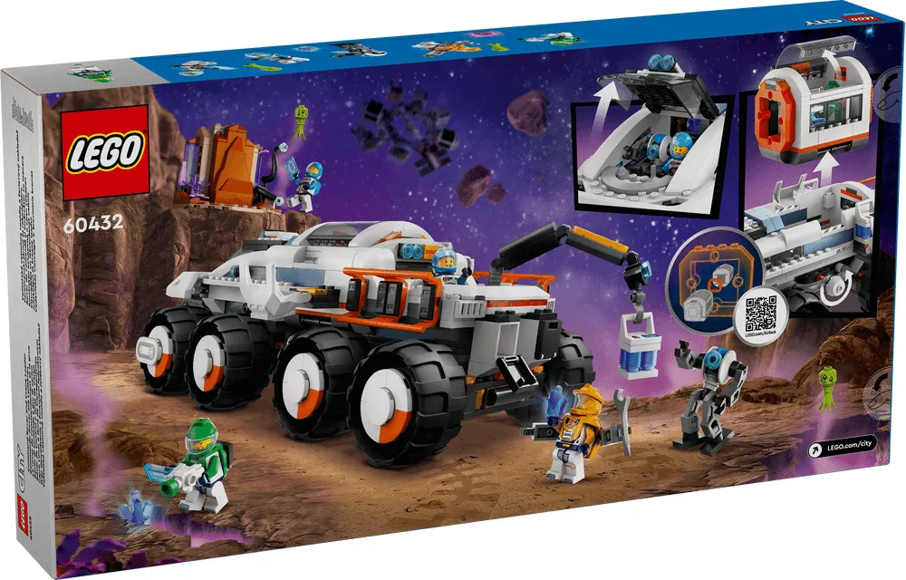 LEGO City Rover de comanda si incarcator cu macara 60432