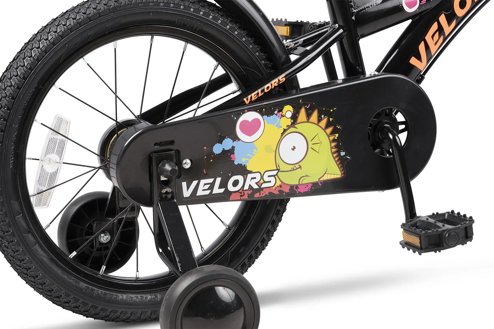 Bicicleta pentru copii Velors V1601B, cadru otel, 16