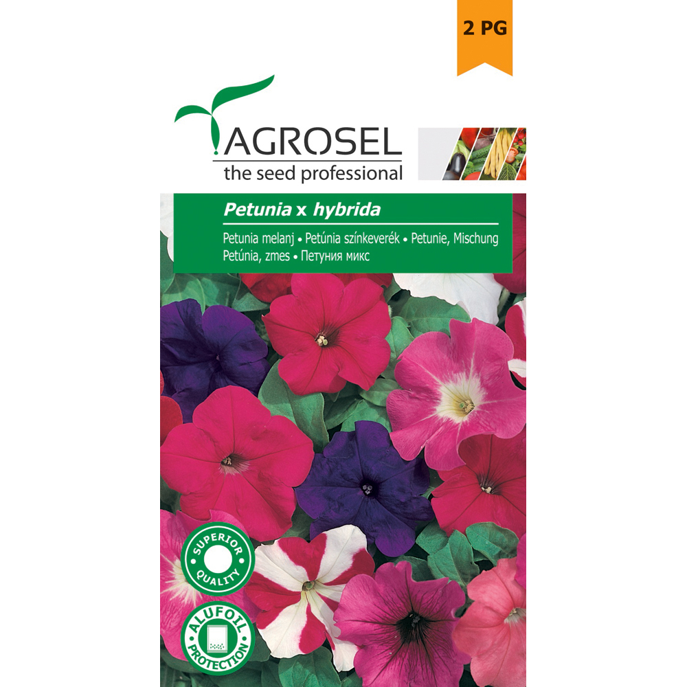 Seminte Petunia melanj, Agrosel