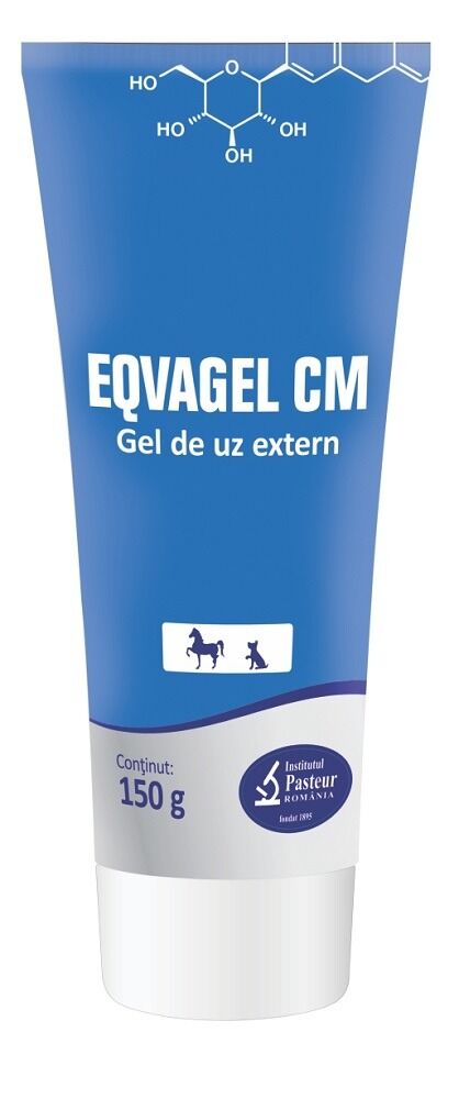 Gel antiinflamator pentru caini si cabaline Eqvagel Pasteur, 150 g