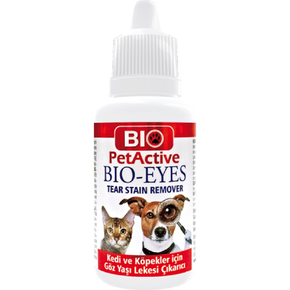 Solutie pentru ochi Bio-Eyes Bio Petactive, pentru caini si pisici, 50 ml