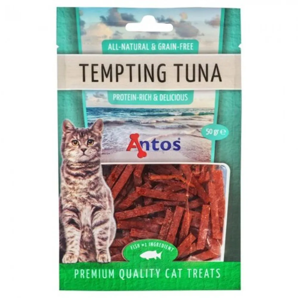 Recompense pentru pisici Antos Treats, ton, 50 g