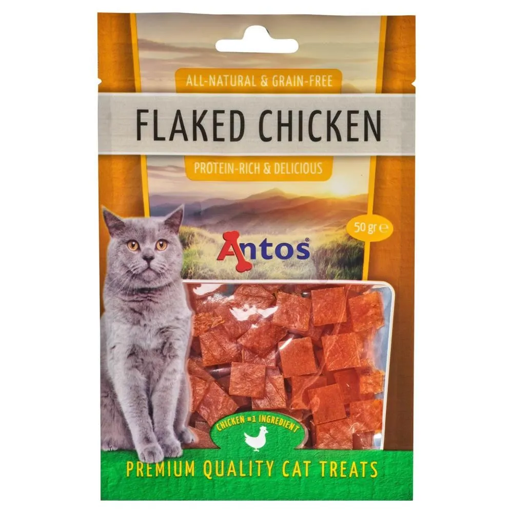 Recompense pentru pisici Antos Treats, pui, 50 g