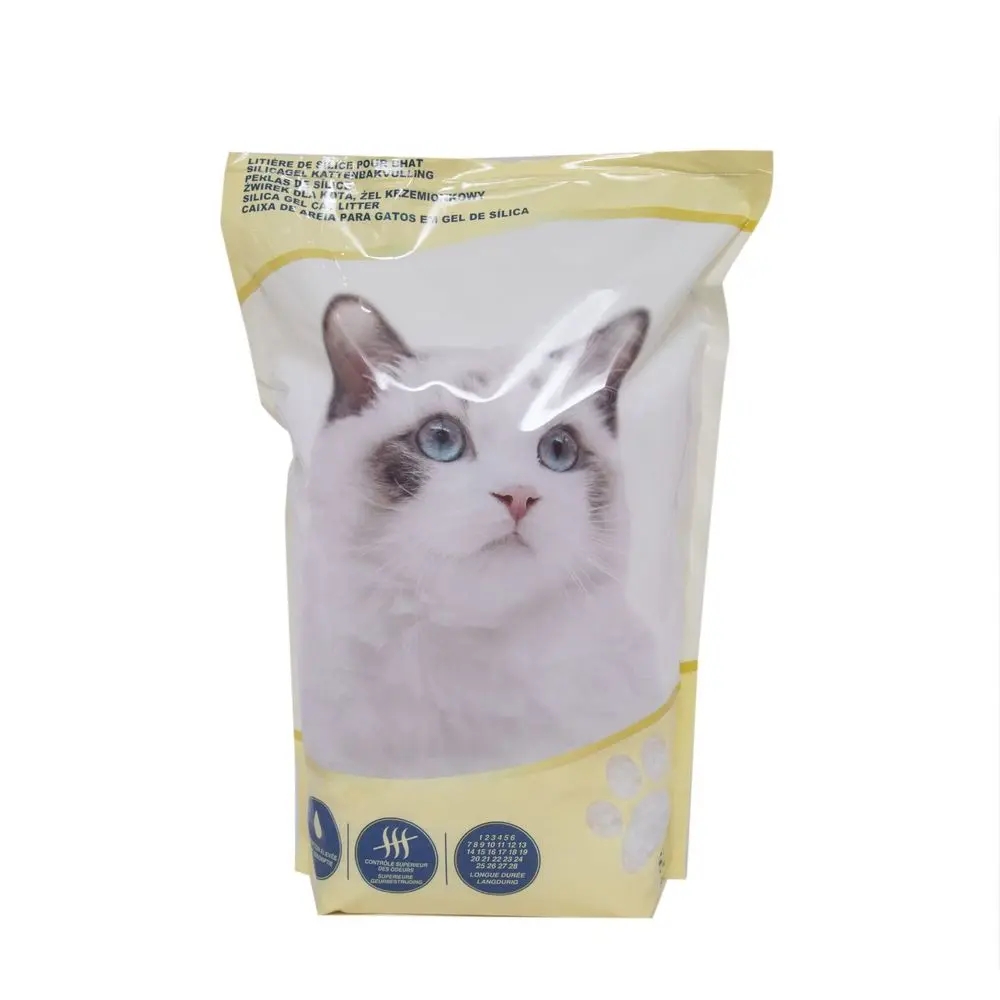 Asternut pentru pisici Silicat Gel, 5 L