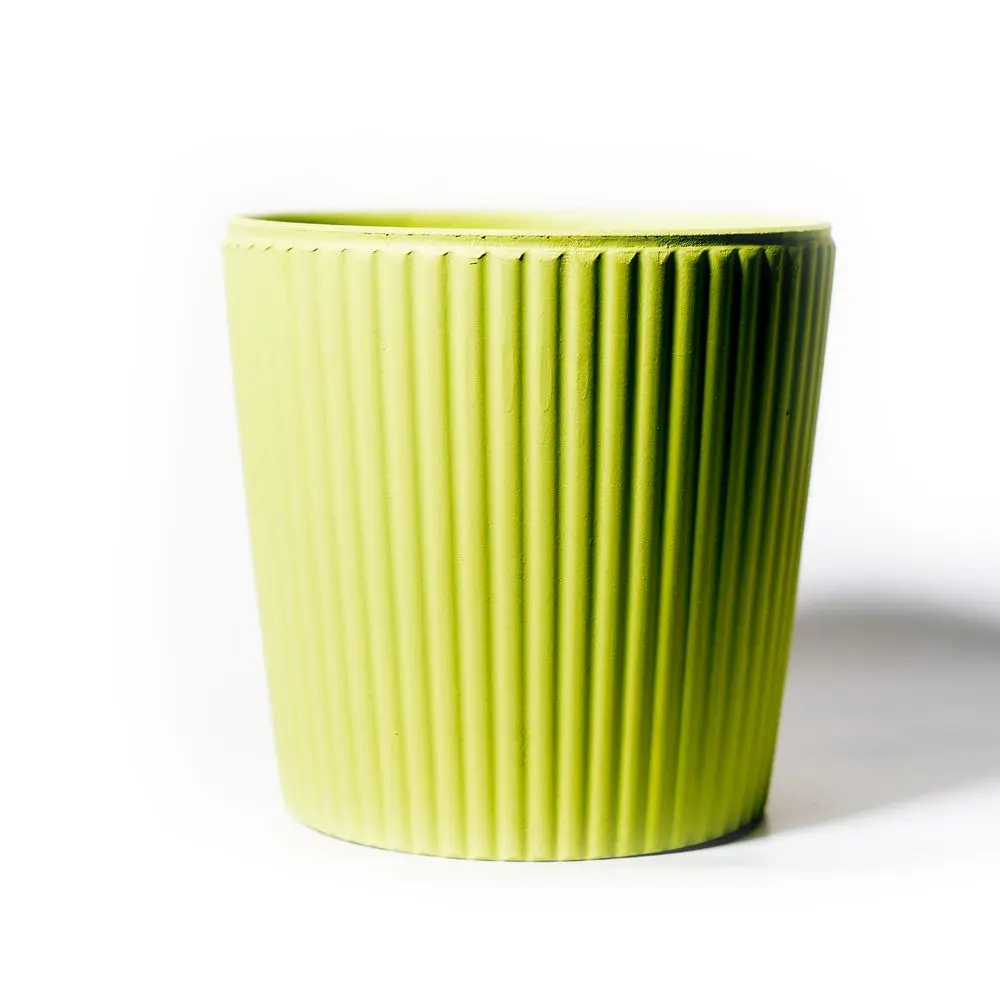Ghiveci Cathy, ceramica, 13 cm, Verde