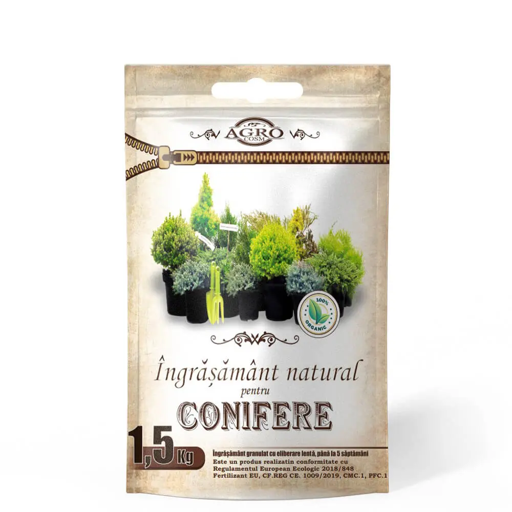 Ingrasamant natural pentru conifere Agro Cosm, 1.5 kg