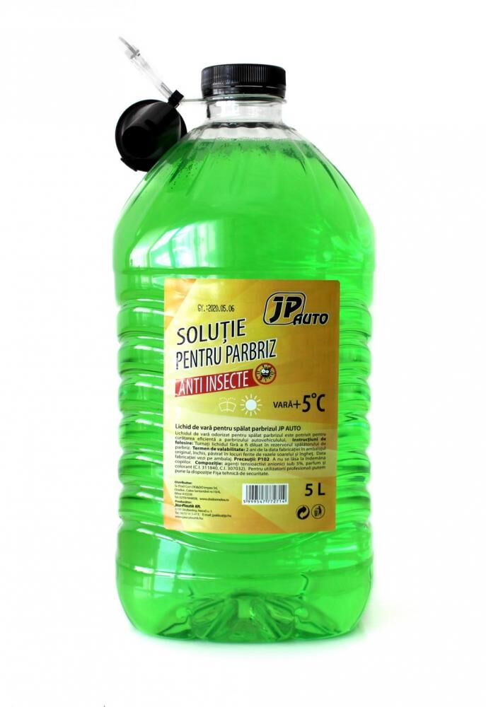 spear click scar Lichid de vara pentru spalat parbrizul JP Auto Green, 5L | Carrefour Romania