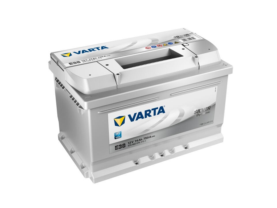 Baterie auto Varta Silver 74Ah 750A E38