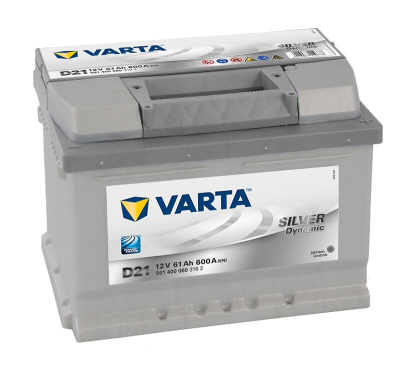 Baterie auto Varta Silver 61Ah 600A D21
