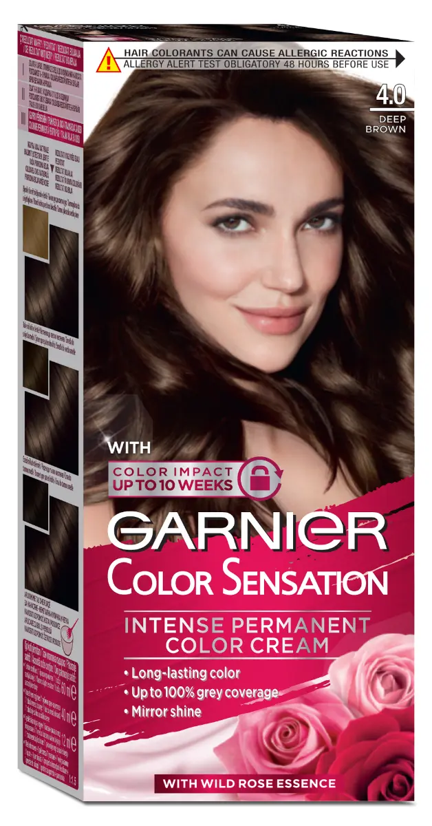 Vopsea de par permanenta Garnier Color Sensation 4.0 Saten Profund, cu amoniac 110 ml