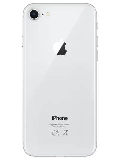 iPhone 8, 64 GB, Silver, Reconditionat - Premium