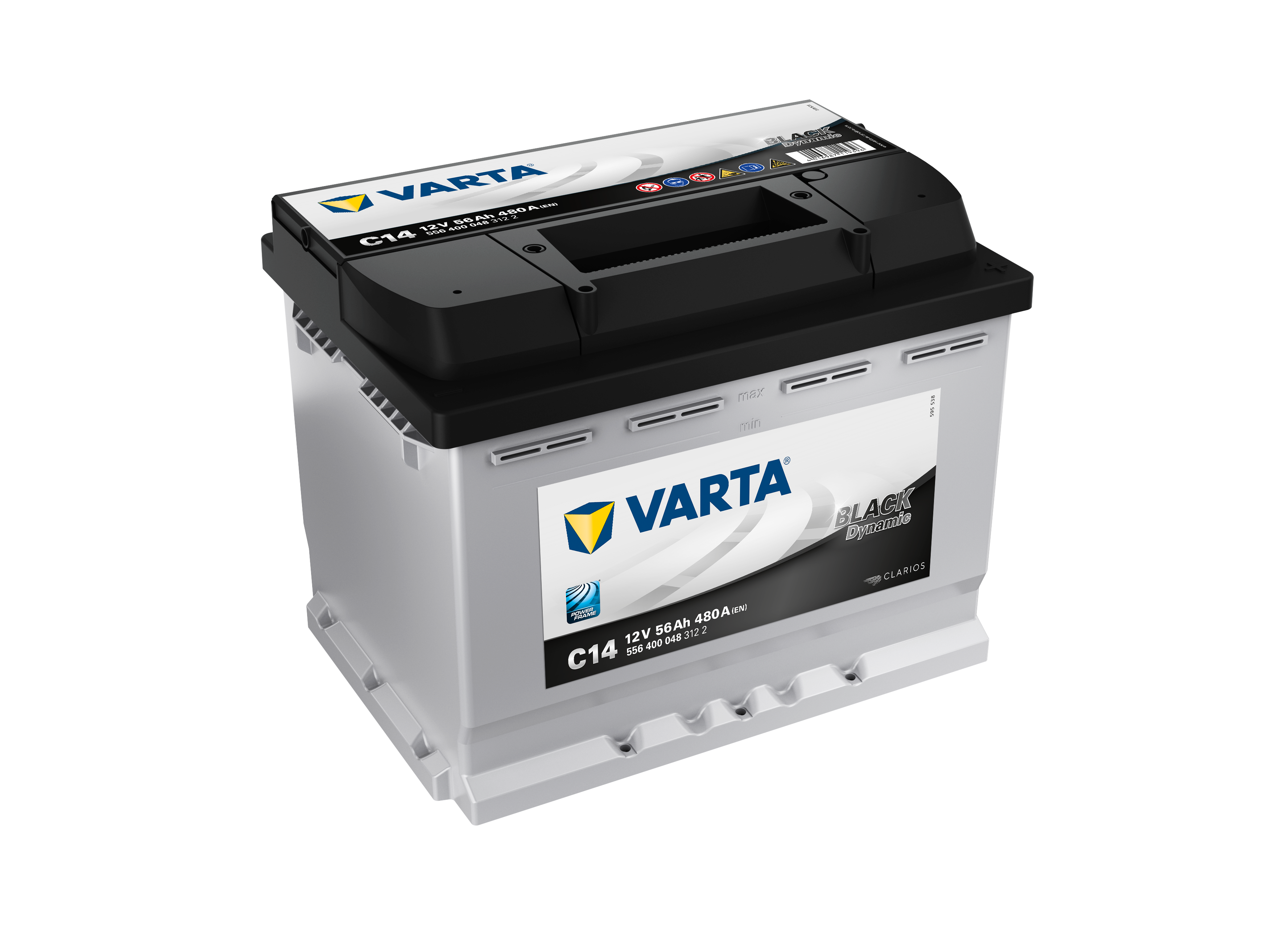 Unsuitable exaggeration Associate Baterie auto Varta Black 56AH 556400048 C14 | Carrefour Romania