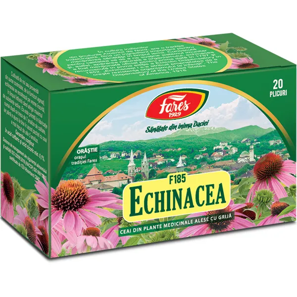 Ceai Fares Echinaceea, 20 pliculete