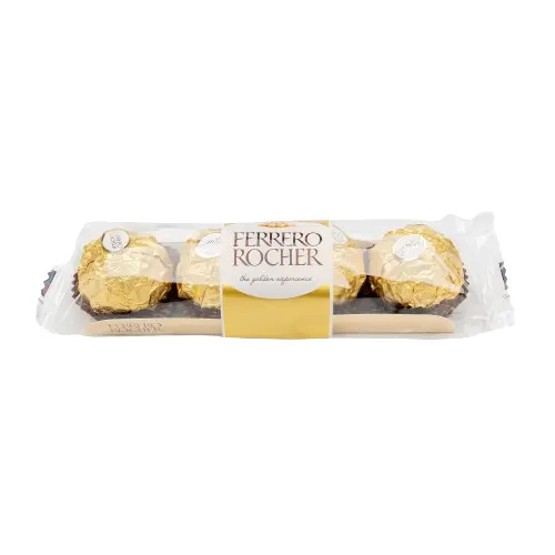 Praline Ferrero Rocher, 4 bomboane, 50g