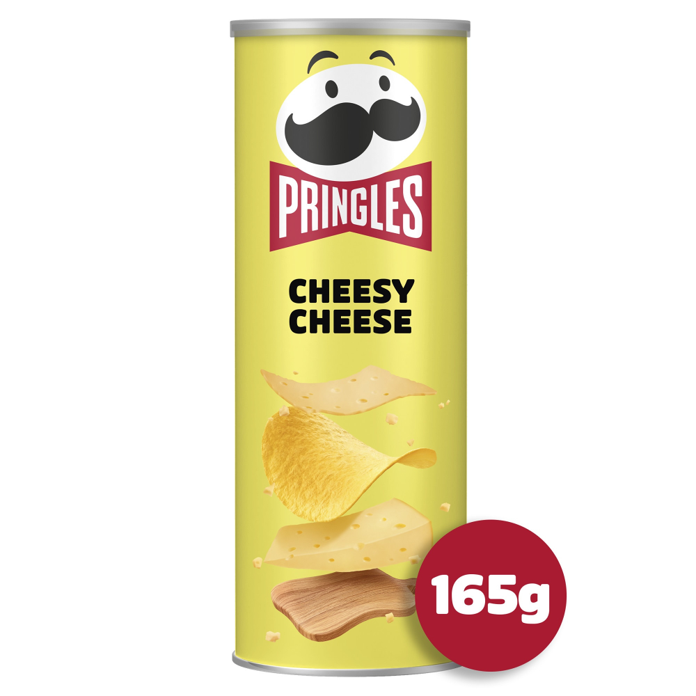 Chipsuri Pringles cu gust de branza, 165g