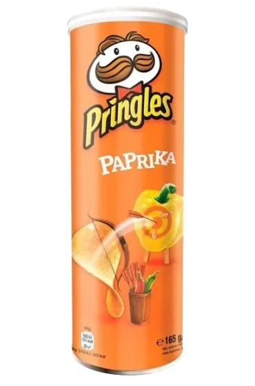 Chipsuri Pringles cu gust de paprika, 165g