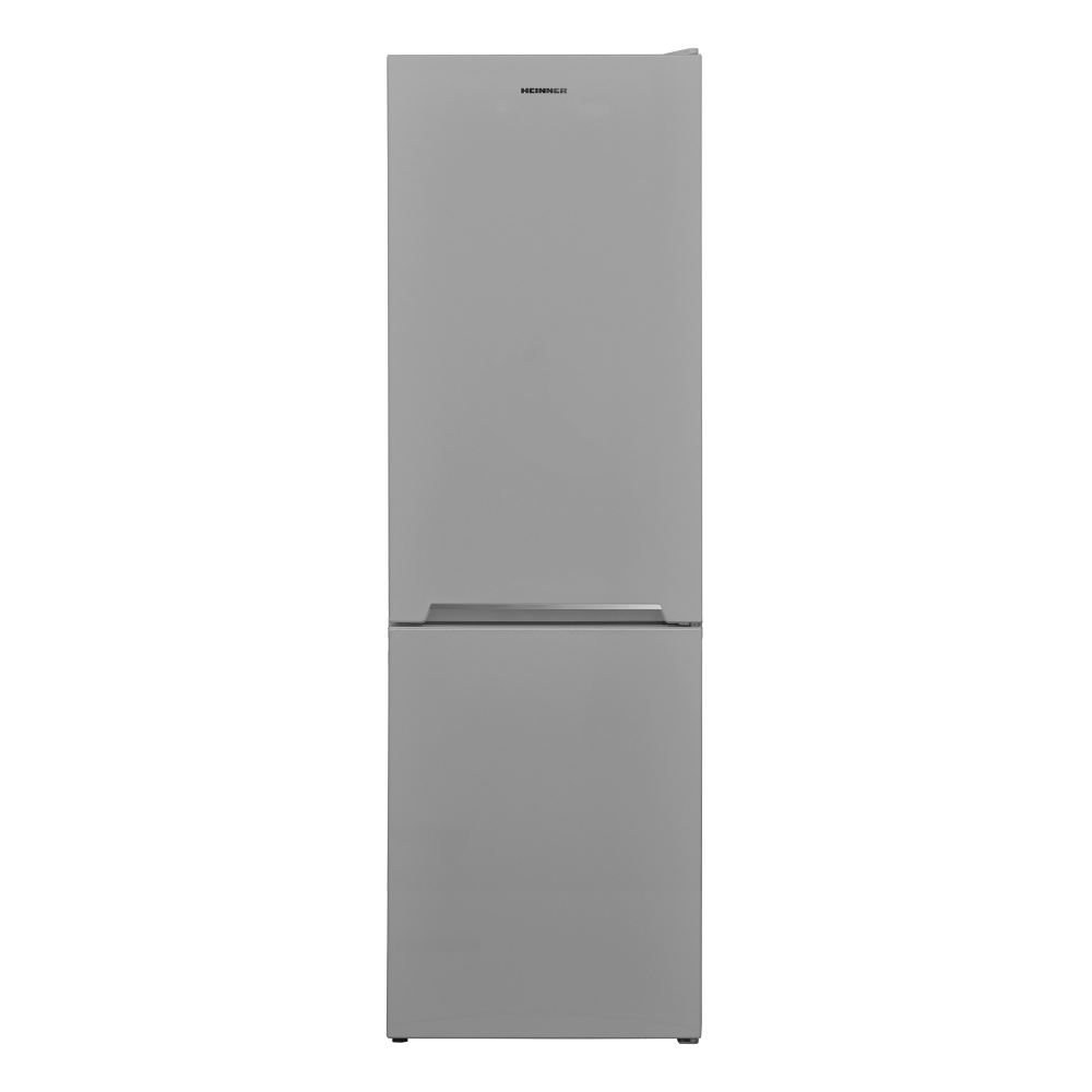 Combina frigorifica Heinner HCNF-V291SE++, 294 l, No Frost, Clasa E, Freezer Shield, H 186 cm, Argintiu