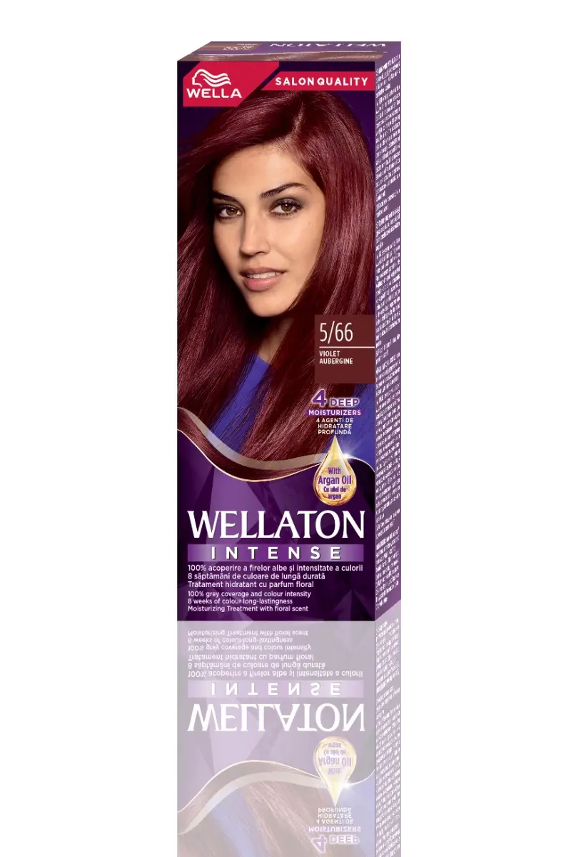 Vopsea de par permanenta Wellaton 5/66 Violet, 110 ml