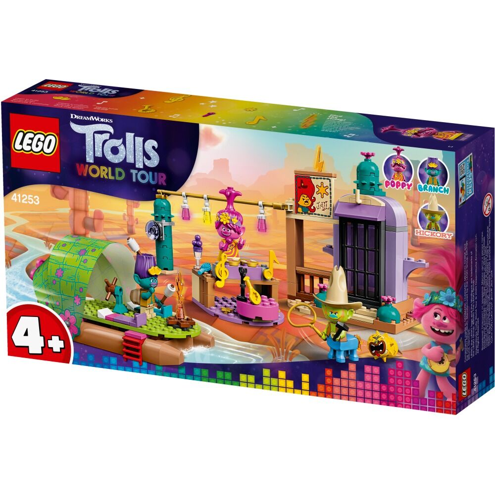 LEGO Trolls World Tour Aventura cu pluta lui Lonesome Flats 41253