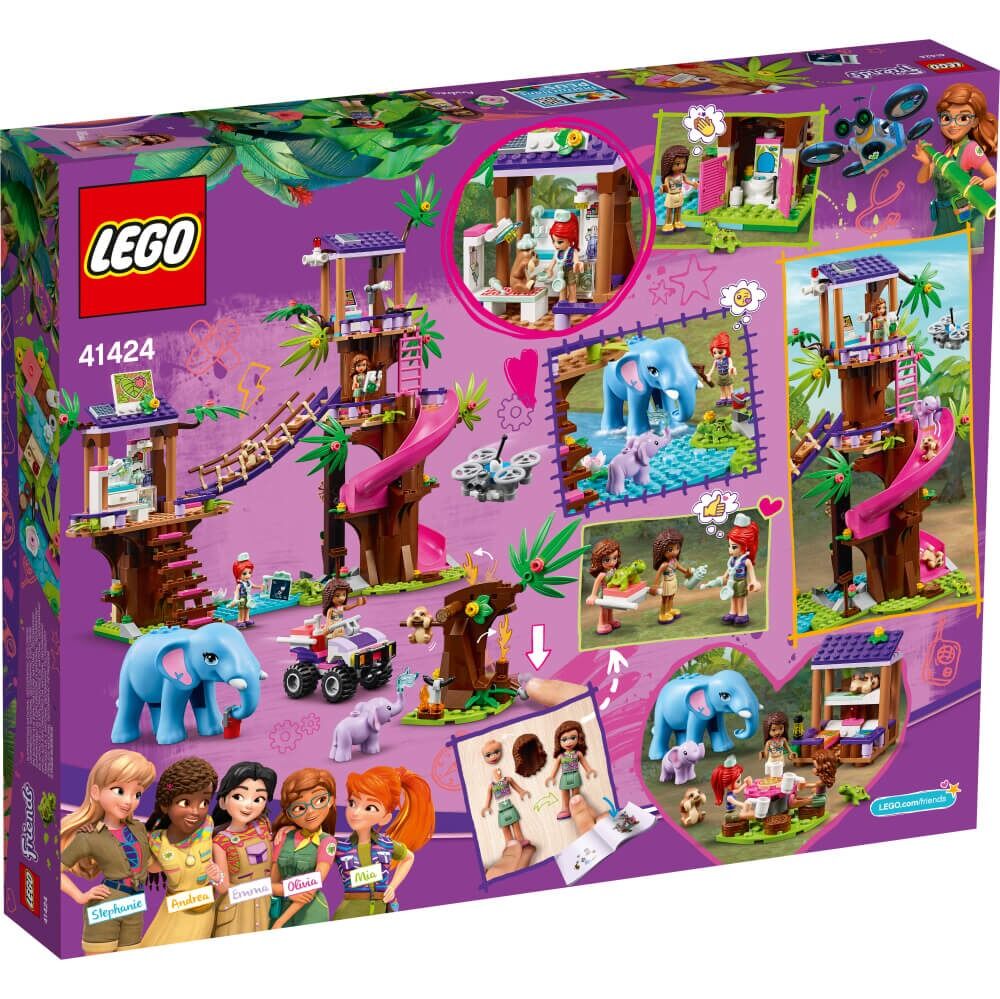 LEGO Friends Baza de salvare din jungla 41424