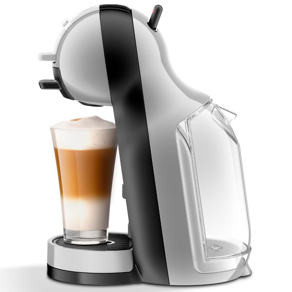 Espressor Krups Nescafe Dolce Gusto Mini-Me, 1500 W, 0.8 l, 15 bari, Negru/Argintiu