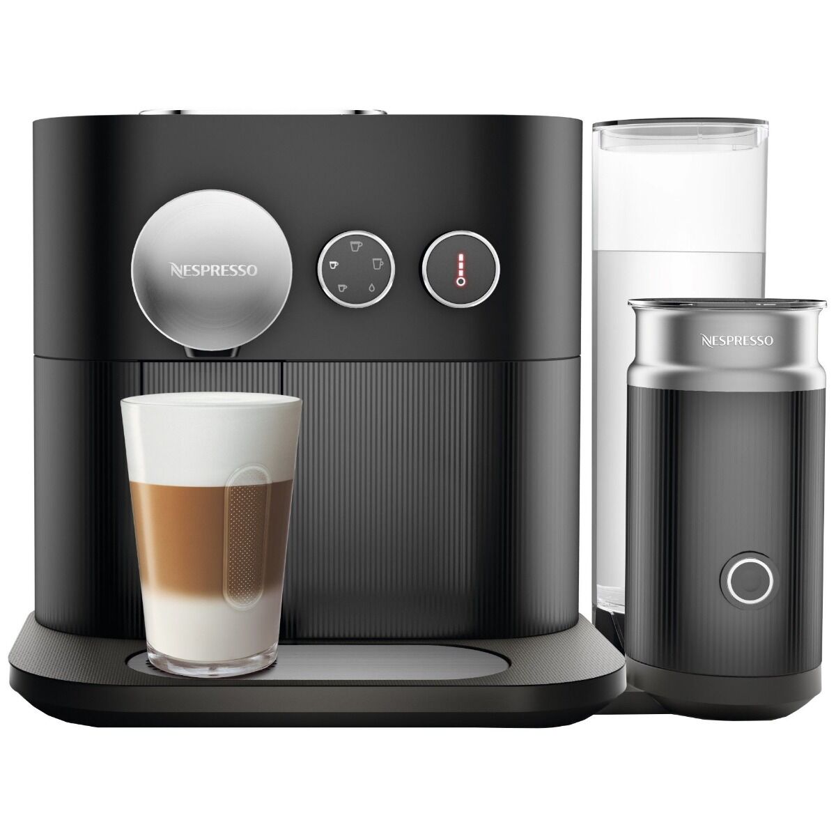 Espressor Nespresso Expert & Milk Black C85, 0.7 L, 19 bar, Bluetooth, automat, 1,1L