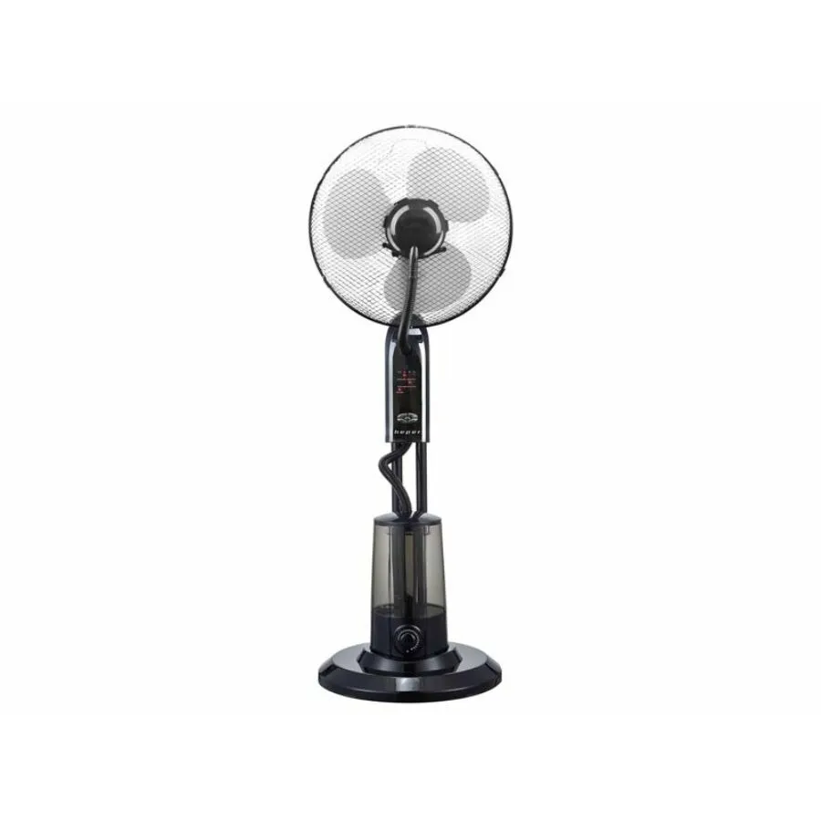 Ventilator cu pulverizator, Beper VE.502, Timer, 3 viteze, 75 W, Negru