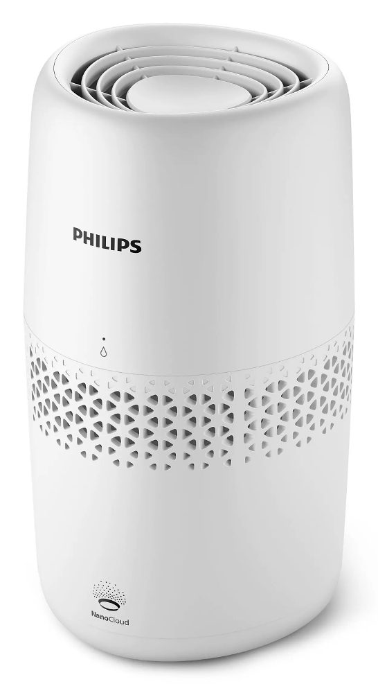 Umidificator Philips HU2510/10, 2 litri, Tehnologie NanoCloud, 11 W, Alb