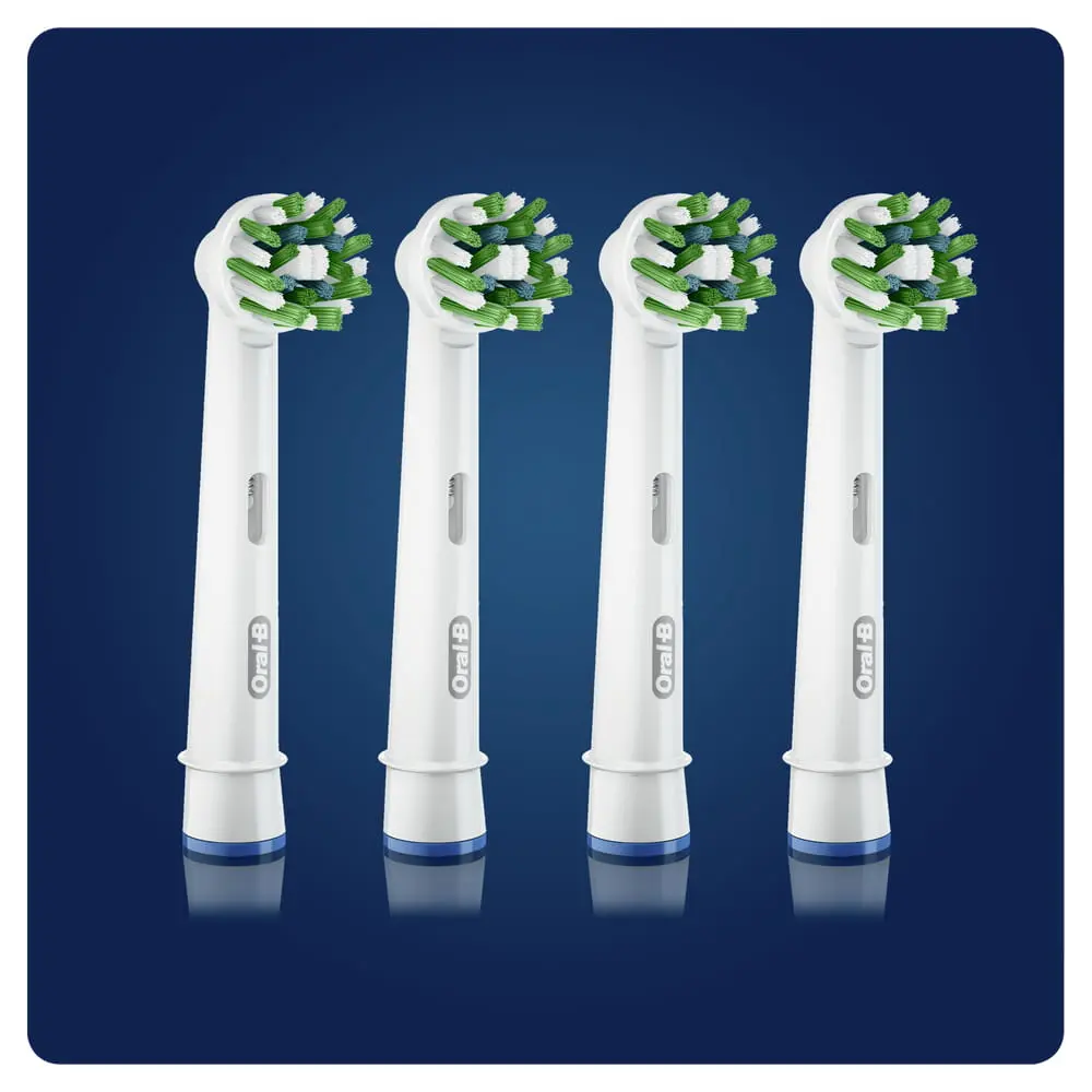 Rezerve periuta de dinti electrica Oral-B Cross Action, Tehnologie CleanMaximiser, 4 buc