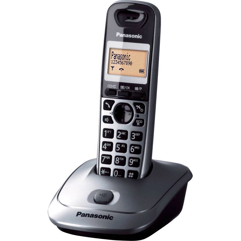Telefon fara fir DECT KX-TG2511FXM Panasonic, Agenda, Speaker, GAP, Caller ID, Gri
