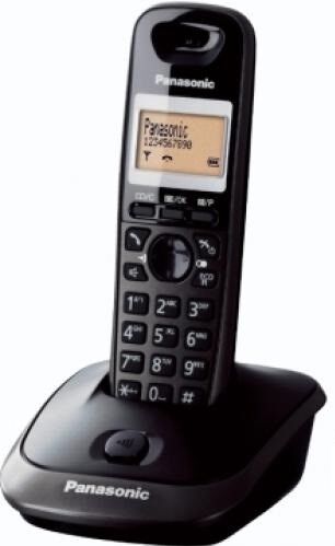 Telefon fara fir DECT KX-TG2511FXM Panasonic, Agenda, Speaker, GAP, Caller ID, Negru