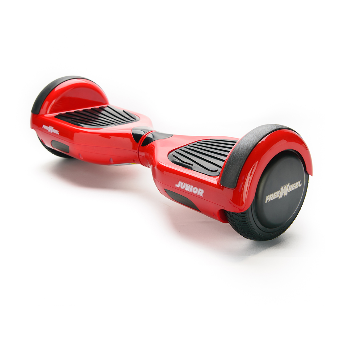 Hoverboard Junior Freewheel, motor 2 x 250 W brushless, viteza 12 km/h, autonomie 20 km, Rosu