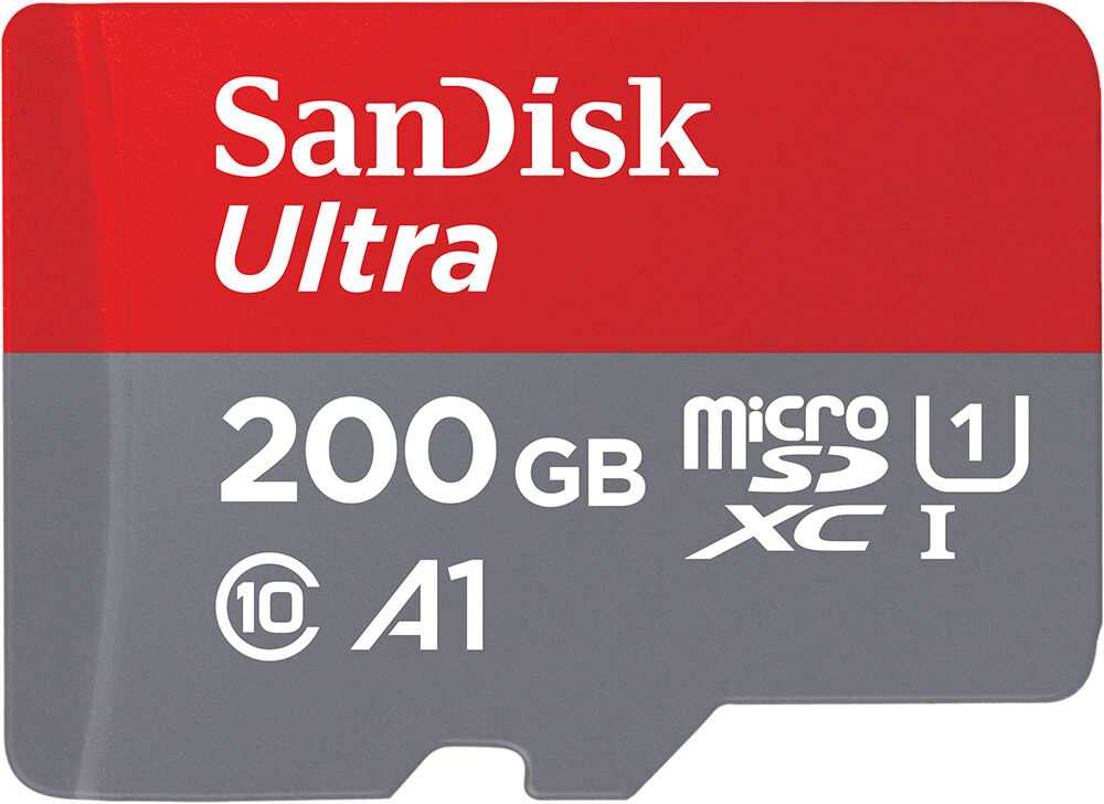Card memorie Sandisk MicroSD Ultra 200GB clasa 10, 100MB/s