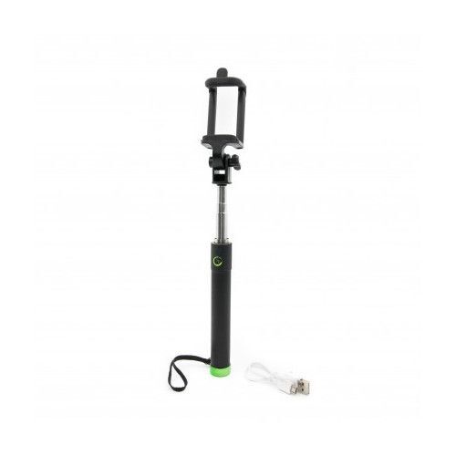 Selfie Stick Tellur M76B Bluetooth, Universal, Maner telescopic, Verde