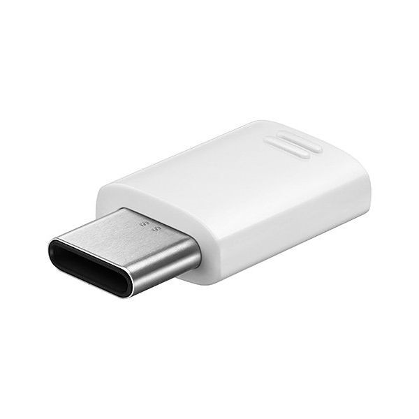 Adaptor Samsung USB Type C - MicroUSB, Alb