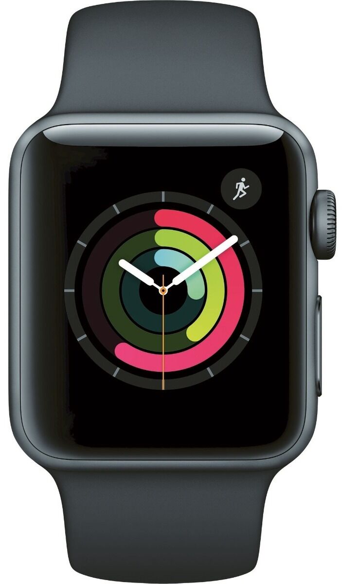 Smartwatch Seria 2 Apple, Gri/Negru, 165