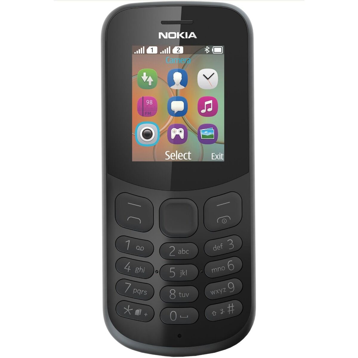 Telefon mobil Nokia 130 (2017), Negru, Dual Sim