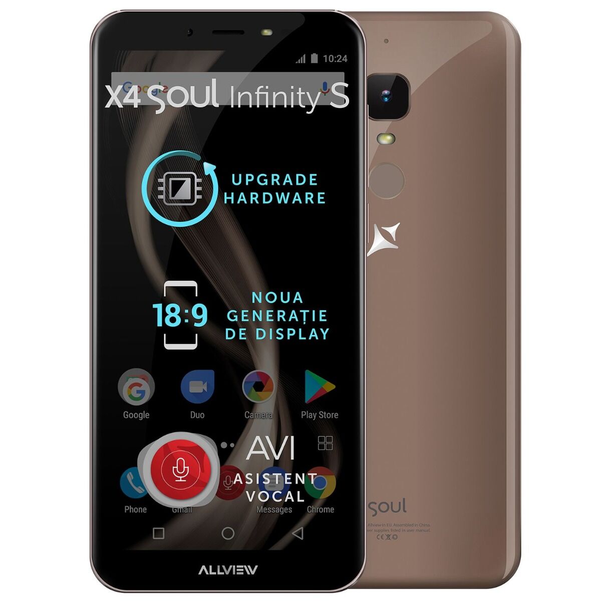 Smartphone Allview X4 Soul Infinity S Auriu