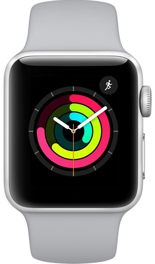 Smartwatch Seria 3 Apple, Argintiu, 1.5