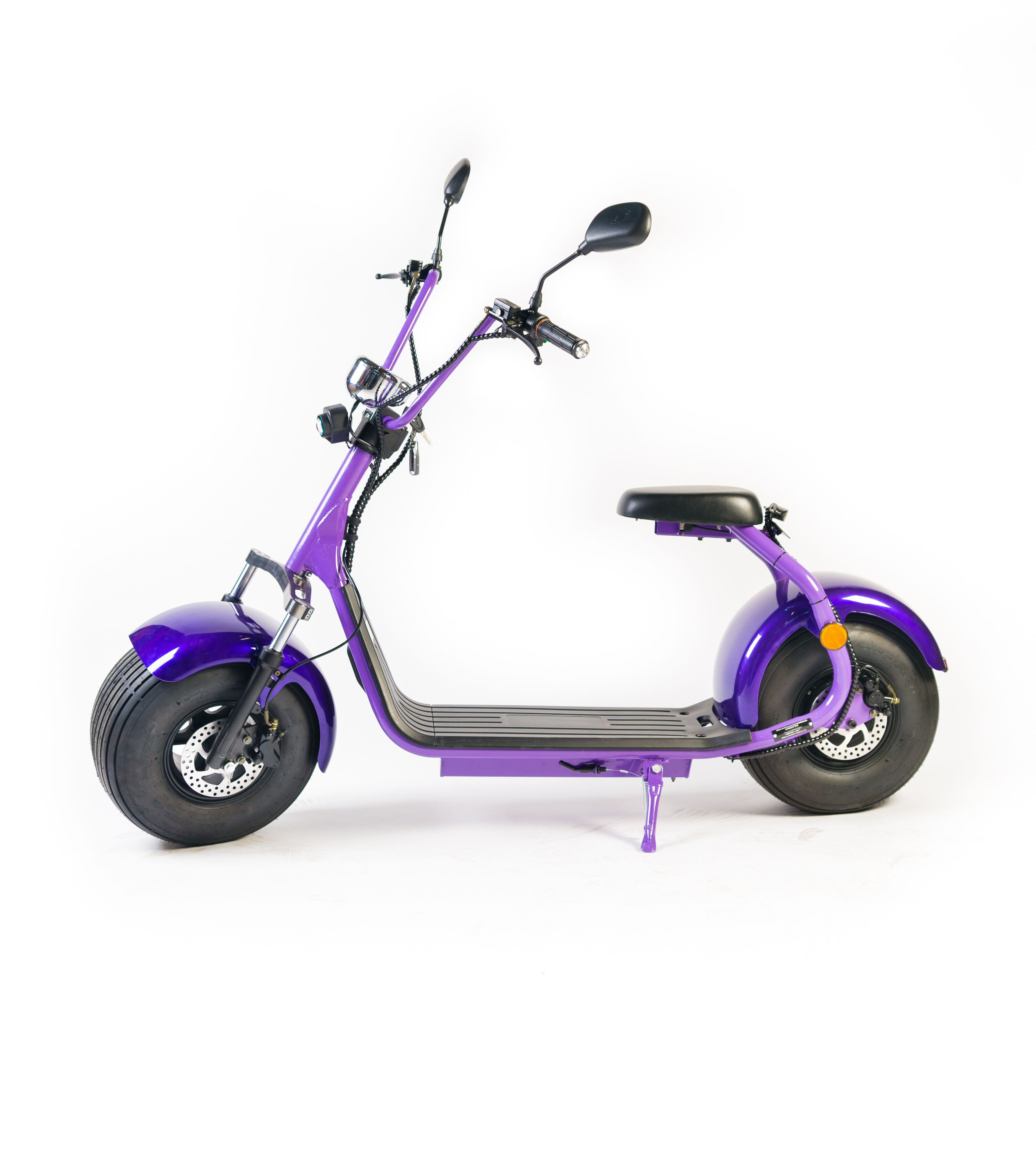 Moped L019 Citycoco, motor 1000 W, viteza 45 km/h (limitata prin lege), autonomie 40-60 km, Mov