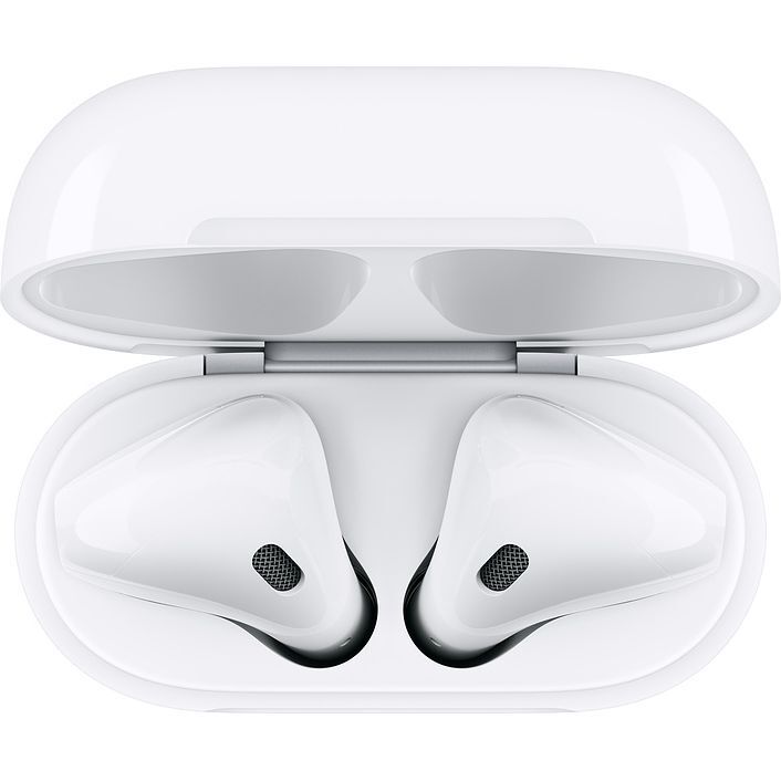 Casti bluetooth cu incarcare wireless AirPods 2 Apple, bluetooth, Senzor de miscare