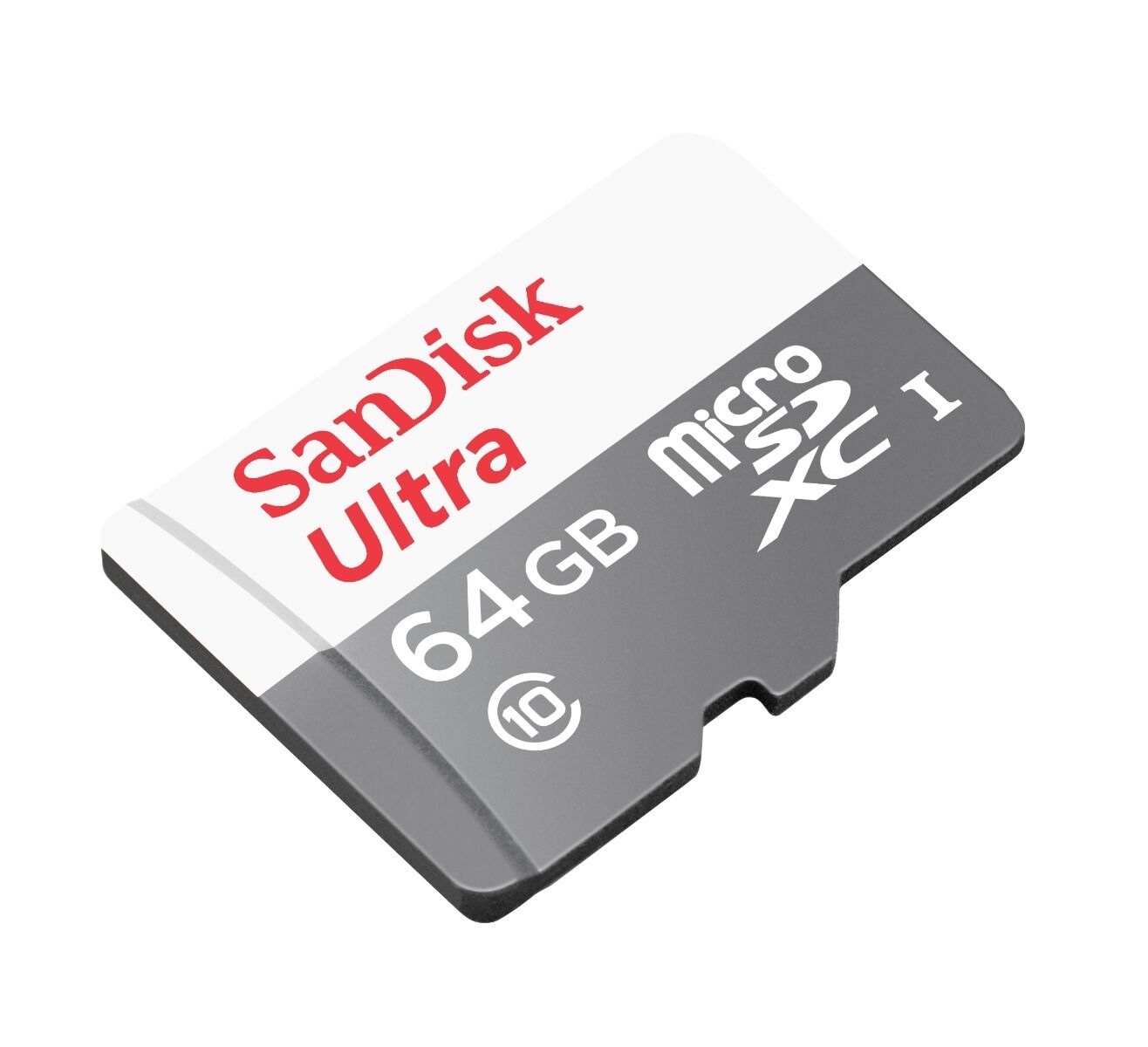 Card memorie SanDisk Ultra, MicroSDXC, 64GB, 100 MB/s + Adaptor